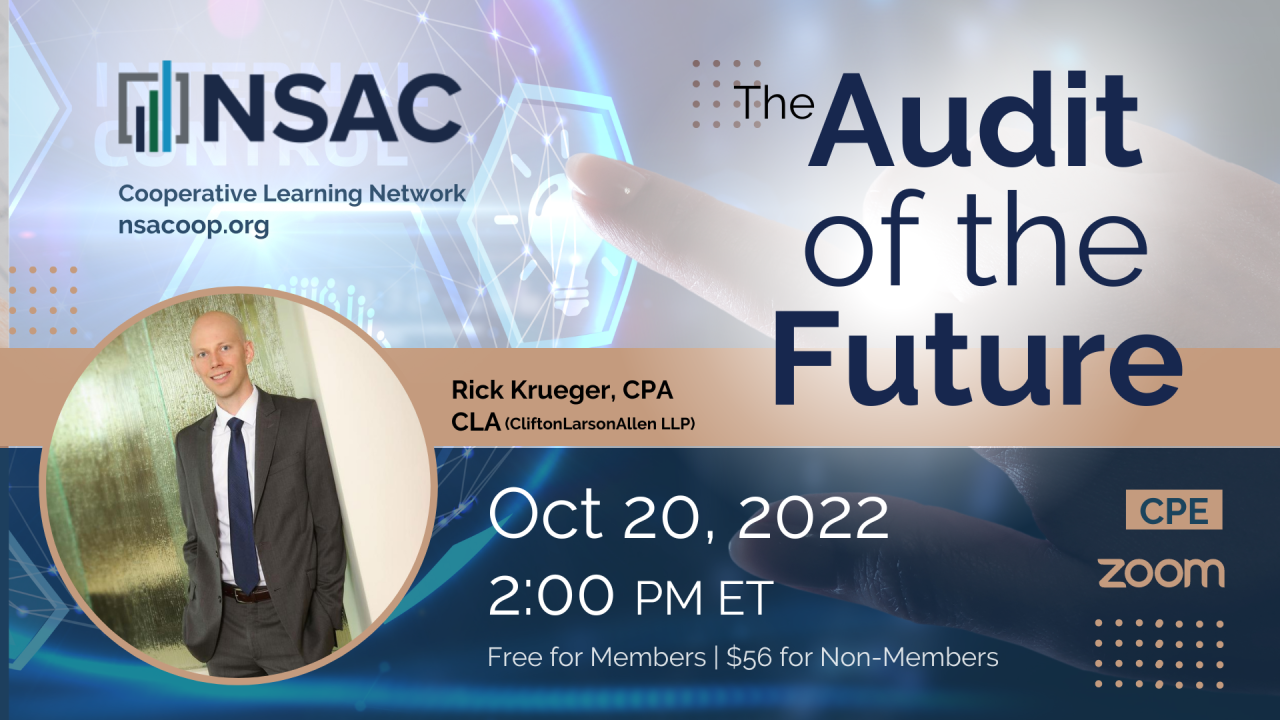 The Audit Of The Future